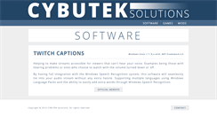 Desktop Screenshot of cybutek.net